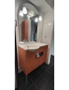 Meuble de Salle de Bain+miroir+rangements 