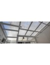 Veranda fermée BOIS/PVC/POLYCARBONATE