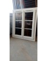 98 x 114 fenêtre PVC de vitrage oscillo-battant